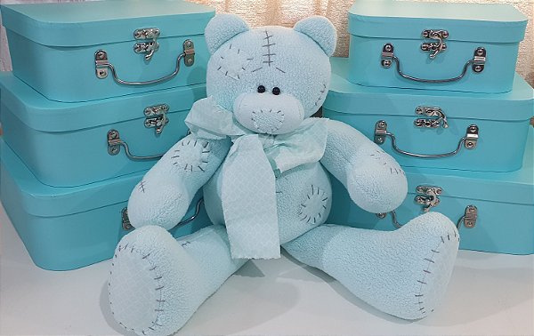 Urso Pinduco - cor verde tifany