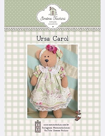 PROJETO DIGITAL - URSA CAROL 50CM