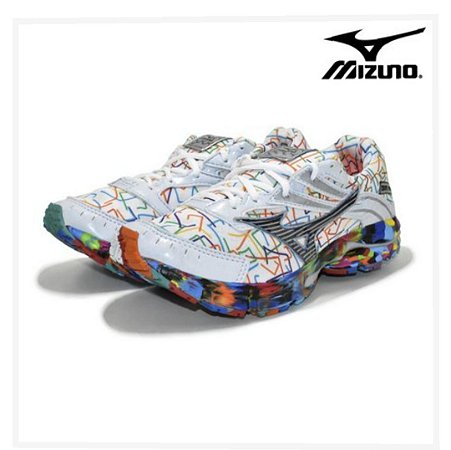 mizuno rosa e branco