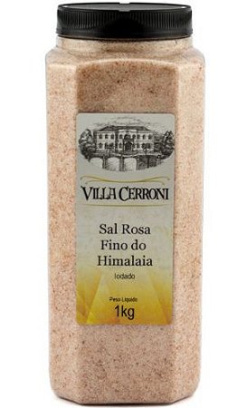 Sal Rosa Fino do Himalaia - 1kg