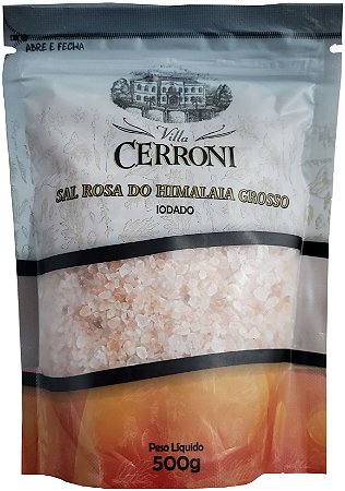 Sal Rosa do Himalaia Grosso (POUCH) - 500g