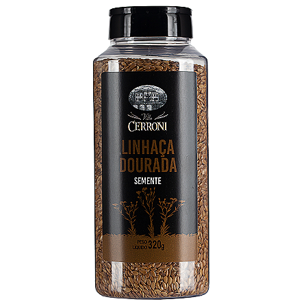Semente de Linhaça Dourada - Pote - 320g