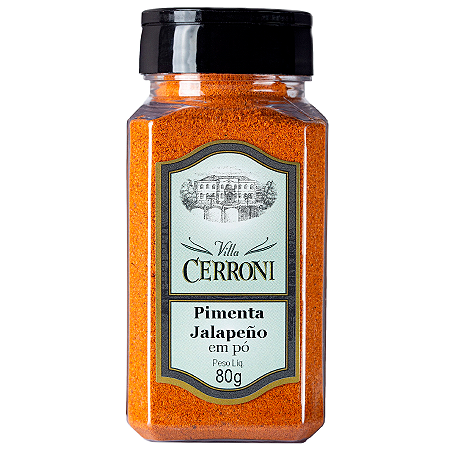 Pimenta Jalapeño em Pó - Pote - 80g