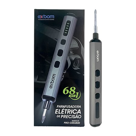 Kit Chave de Precisão Elétrica [68 em 1] Modelo PRO-CKE6800