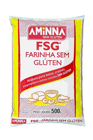 Farinha sem Glúten FSG® Aminna, 500g - ID: 9