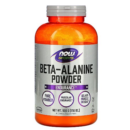 Beta-alanina Now Foods - 500 Gramas