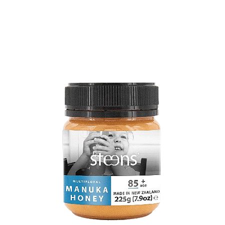Mel de Manuka Steens MGO 85+ Multifloral - 225 gramas
