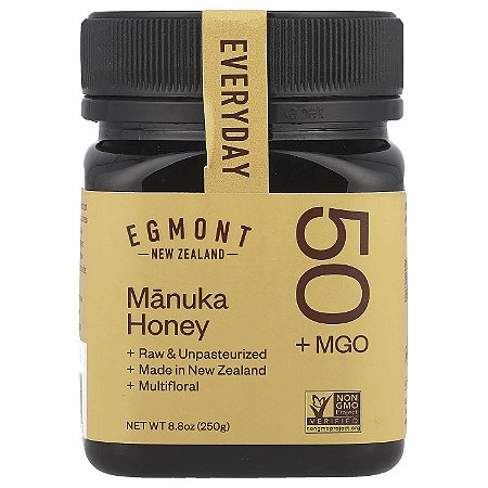 Mel de Manuka Egmont MGO 50+ Multifloral - 250 gramas