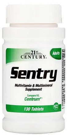 Multivitamínico e Multimineral Sentry 21ST Century - 130 tabletes
