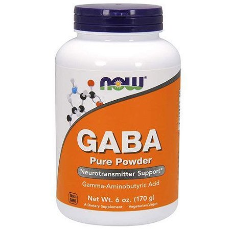GABA Now Foods - 170 gramas