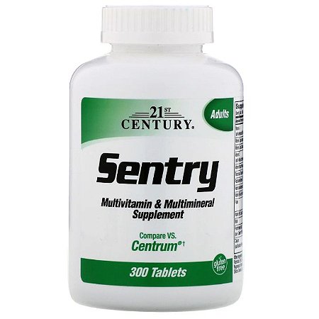 Multivitamínico e Multimineral Sentry 21ST Century - 300 tabletes