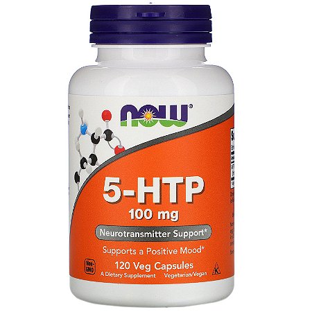 5-HTP Now Foods - 120 cápsulas de 100 mg