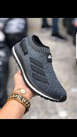 tenis adidas esportivo cinza