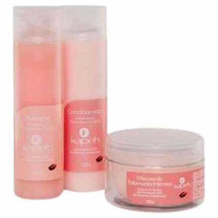 Shampoo + Condicionador + Máscara para Cabelos Secos, Danificados ou Tingidos