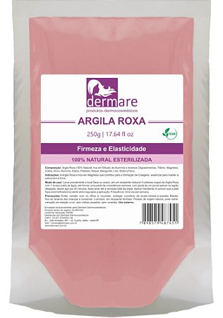 Argila Roxa 250 gramas