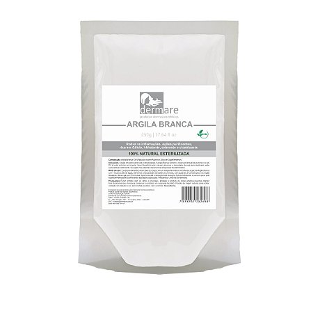 Argila Branca 250 Gramas