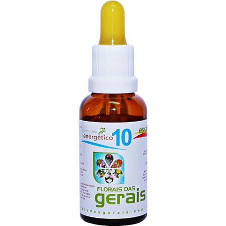COMPOSTO FLORAL N°10 ENERGÉTICO 30ML