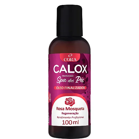 Óleo Finalizador Spa dos Pés Cora (Calox) Rosa Mosqueta 100ml