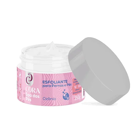 Esfoliante Spa dos Pés Cora Ozônio Pote 250g