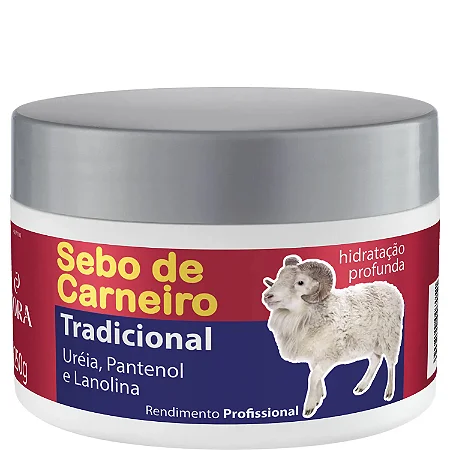 Sebo de Carneiro Cora Hidratante Tradicional Pote 250g