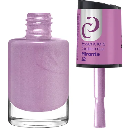Esmalte Cora O Melhor 10ml Essenciais Cintilante Mirante nº12