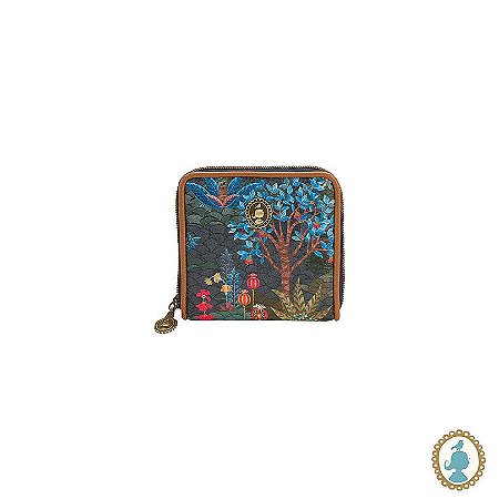 Carteira Quadrada Pip Garden Azul - Bags Collection