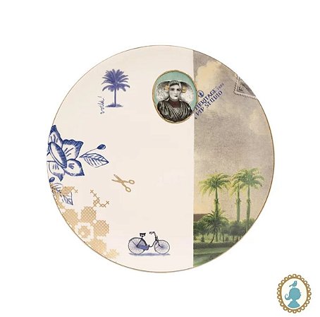 Prato Raso 20 Palm Branco - Heritage