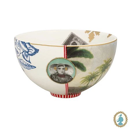 Tigela 15 Palm Branco - Heritage