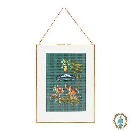 Porta Retrato 41 Lock Gold - Home Decor