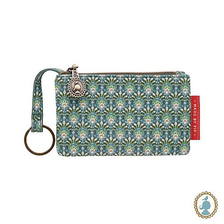Chaveiro Porta Moedas - Rococo Verde