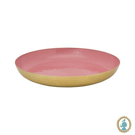 Bandeja Esmaltada 40 Rosa  Blushing Birds