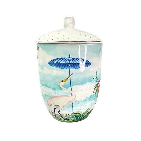 Pote Garça Branco Pip Studio Jolie