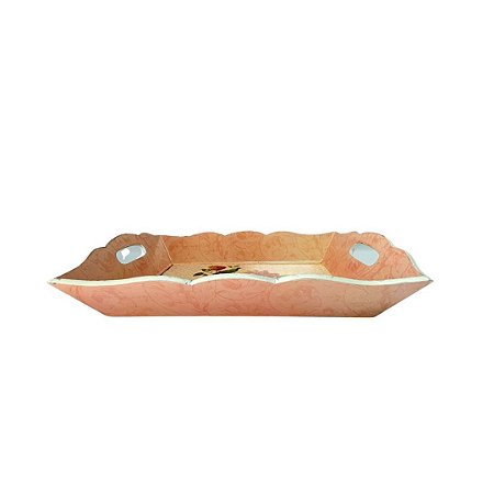 Bandeja Wood Flowers P