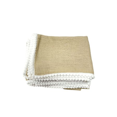 Conjunto de Guardanapo Liso Areia Bolinha