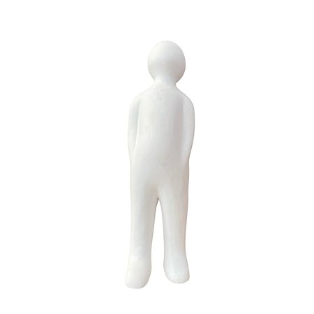 Escultura Menino White