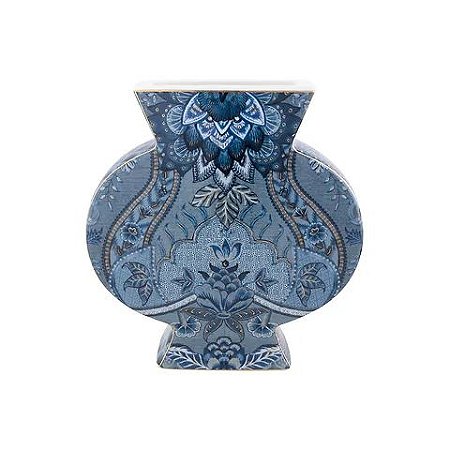 Vaso Flat Kyoto Festival Azul Home Accessories