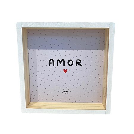 Quadrinho Amor 18x18