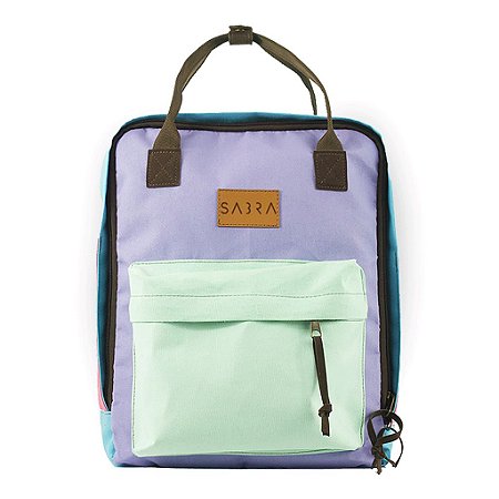 Mochila Quadrada Urban Color Full Pastel