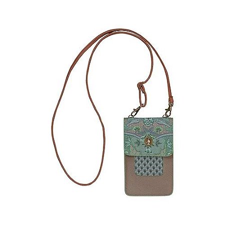 Bolsa p/ Celular 18 Kyoto Festival Verde - Bags Collection