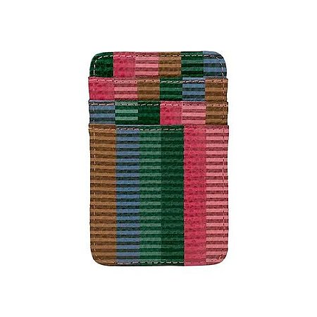Porta Cartões Jacquard Stripe - Bags Collection