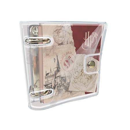 Mini Fichário PVC Cristal Harry Potter