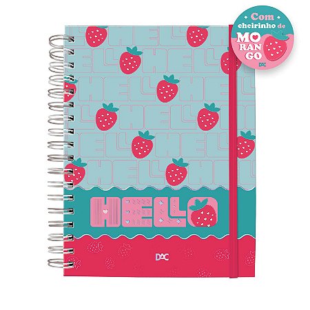 Caderno Smart Mini Morango