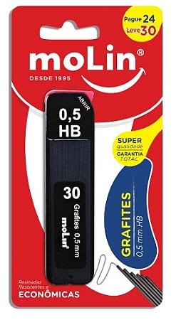 Grafites 0,5 mm HB