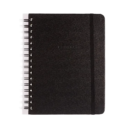 Planner Wire-o Classico 14,8x21 - Preto