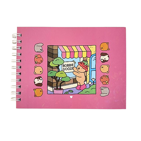 Livro De Colorir Bobbie Goods Rosa/Azul