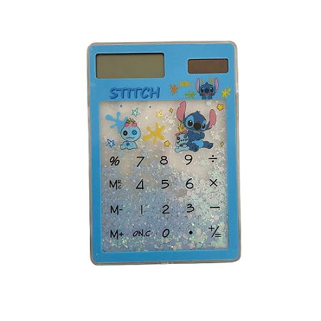 CALCULADORA TRANSPARENTE STITCH
