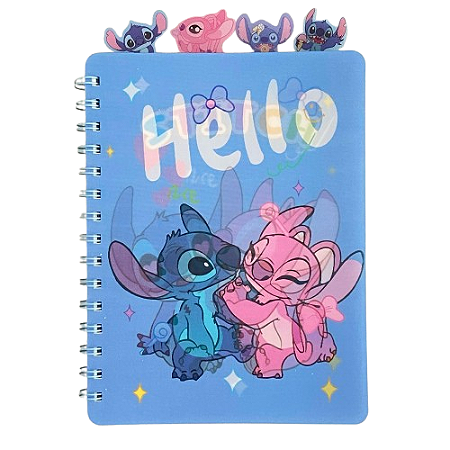 CADERNO STITCH COM DIVISÓRIAS