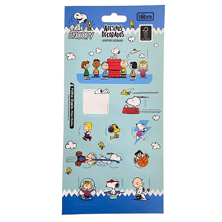 Adesivo Decorado Duplo Snoopy