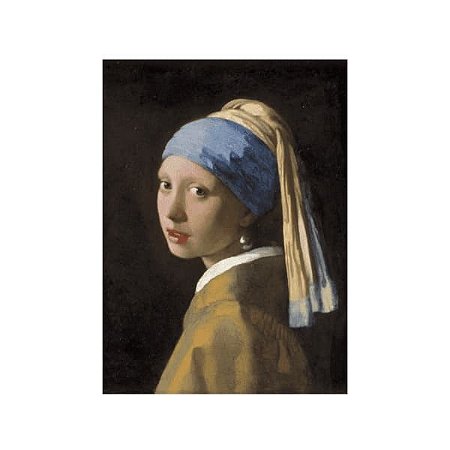 Caderneta História da Arte – Moça com Brinco de Pérola Vermeer
