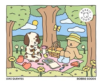 Bobbie Goods Dias quentes - Livro de colorir oficial